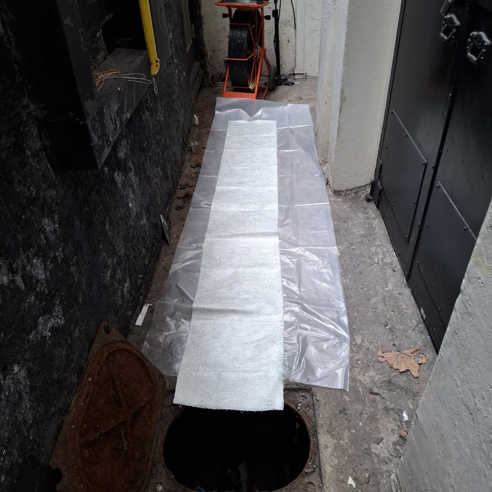 Drain Line Patching